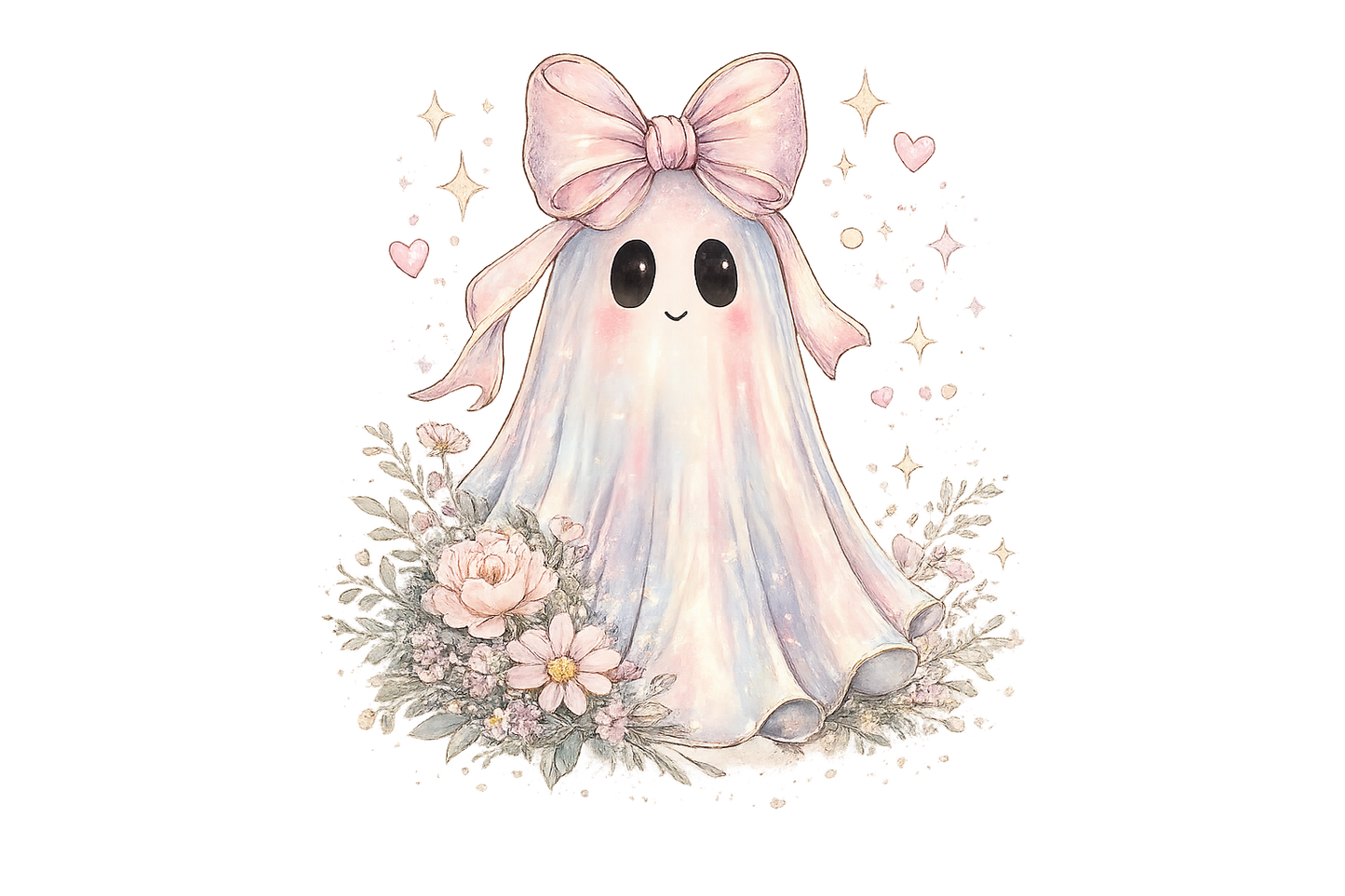 Pretty Little Boo Vinyl Sticker