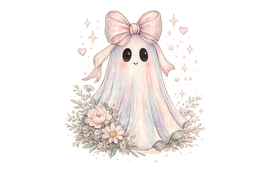 Pretty Little Boo Vinyl Sticker