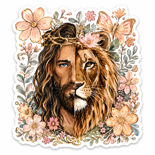 Lion Of Judah Vinyl Sticker