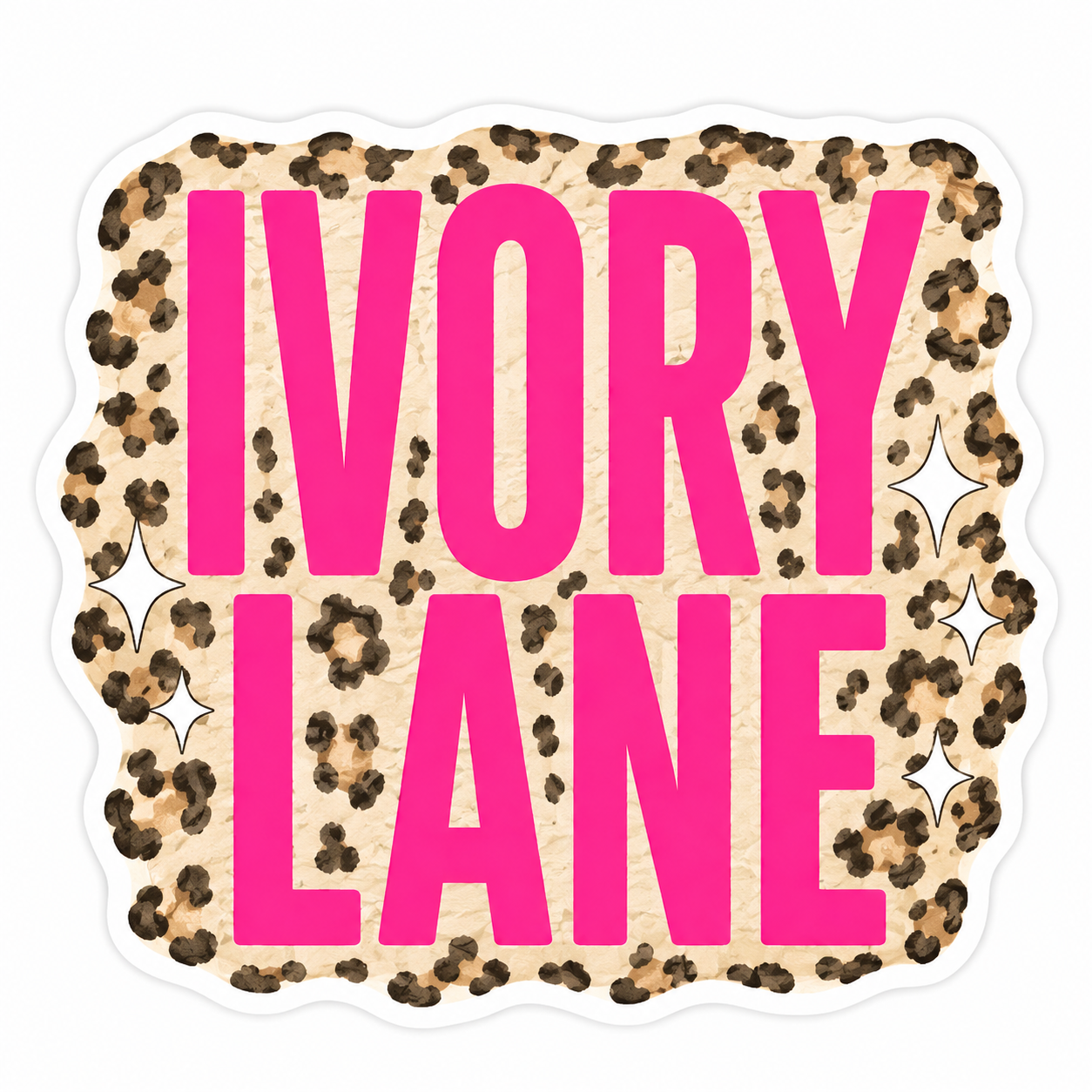 Ivory Lane Vinyl Sticker
