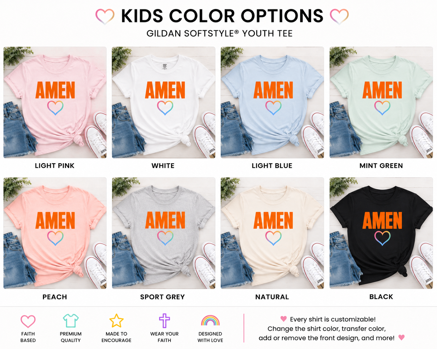 Amen Kids Tee