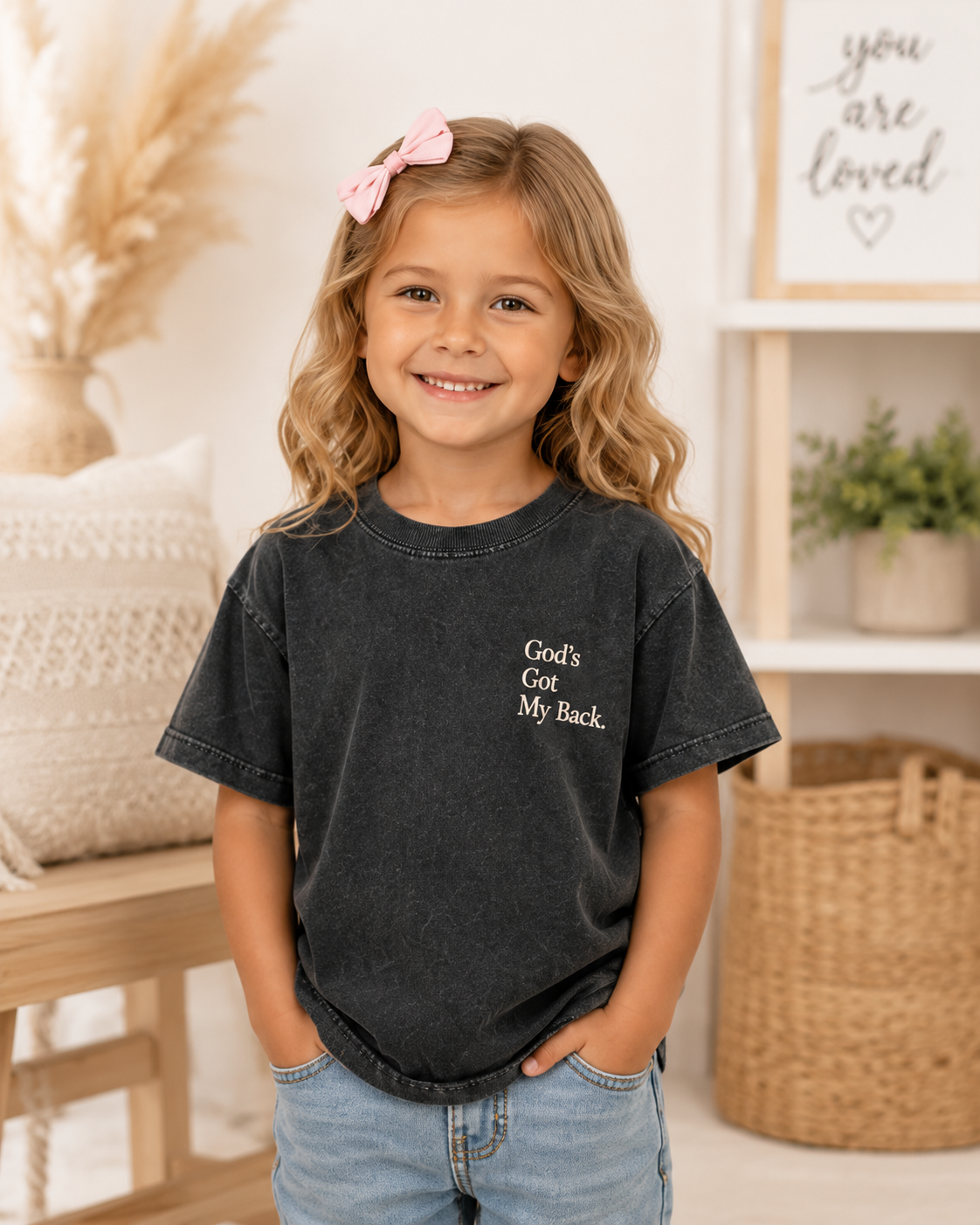 God's Got My Back Kids Tee