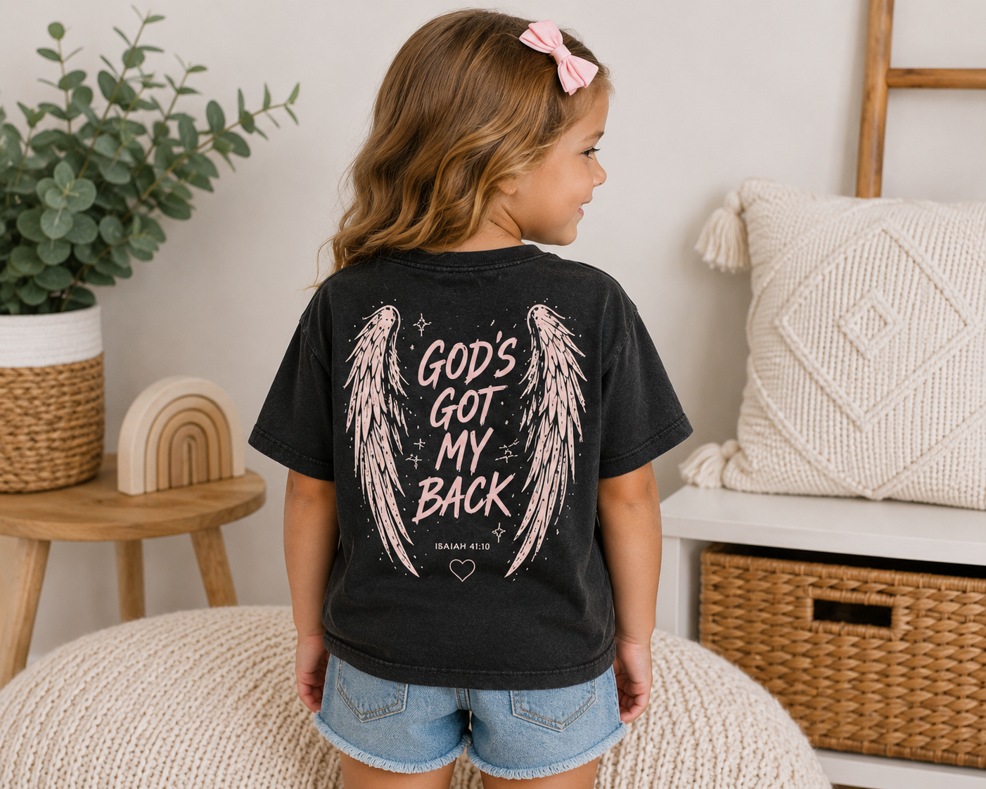 God's Got My Back Kids Tee