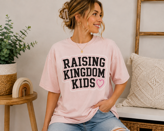 Raising Kingdom Kids Adult Comfort Colors® Tee