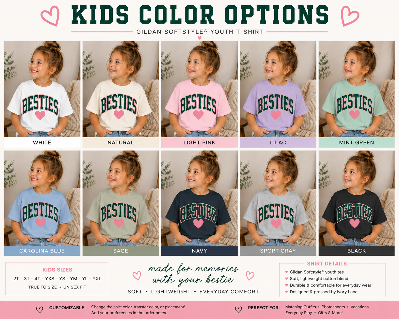 Besties Kids Tee