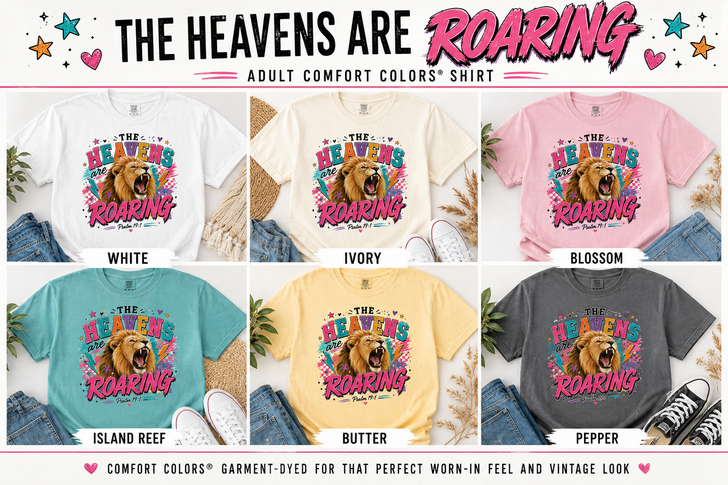 The Heavens Are Roaring Tee
