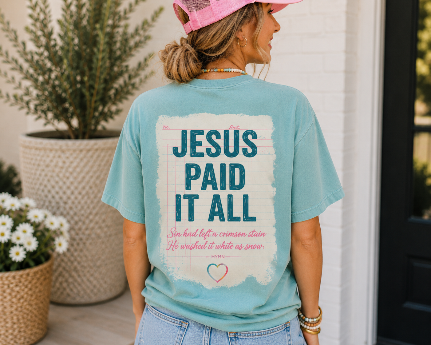 Jesus Paid It All | Adult Comfort Colors® Tee