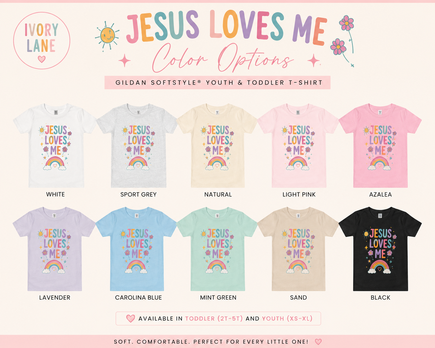 Jesus Loves Me | Kids Tee
