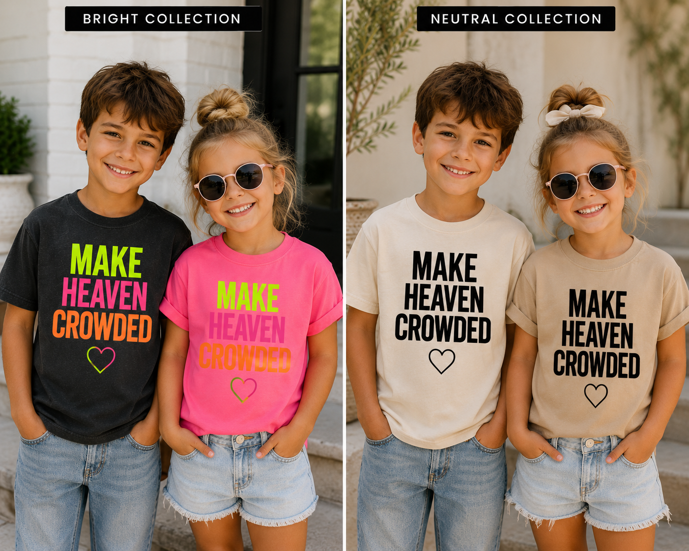 Make Heaven Crowded | Kids Tee
